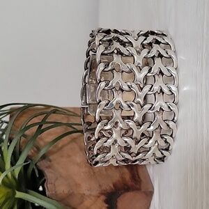 Vintage/Rare Rodolfo Espinoza MASSIVE Unisex Quadruple Curb Bracelet